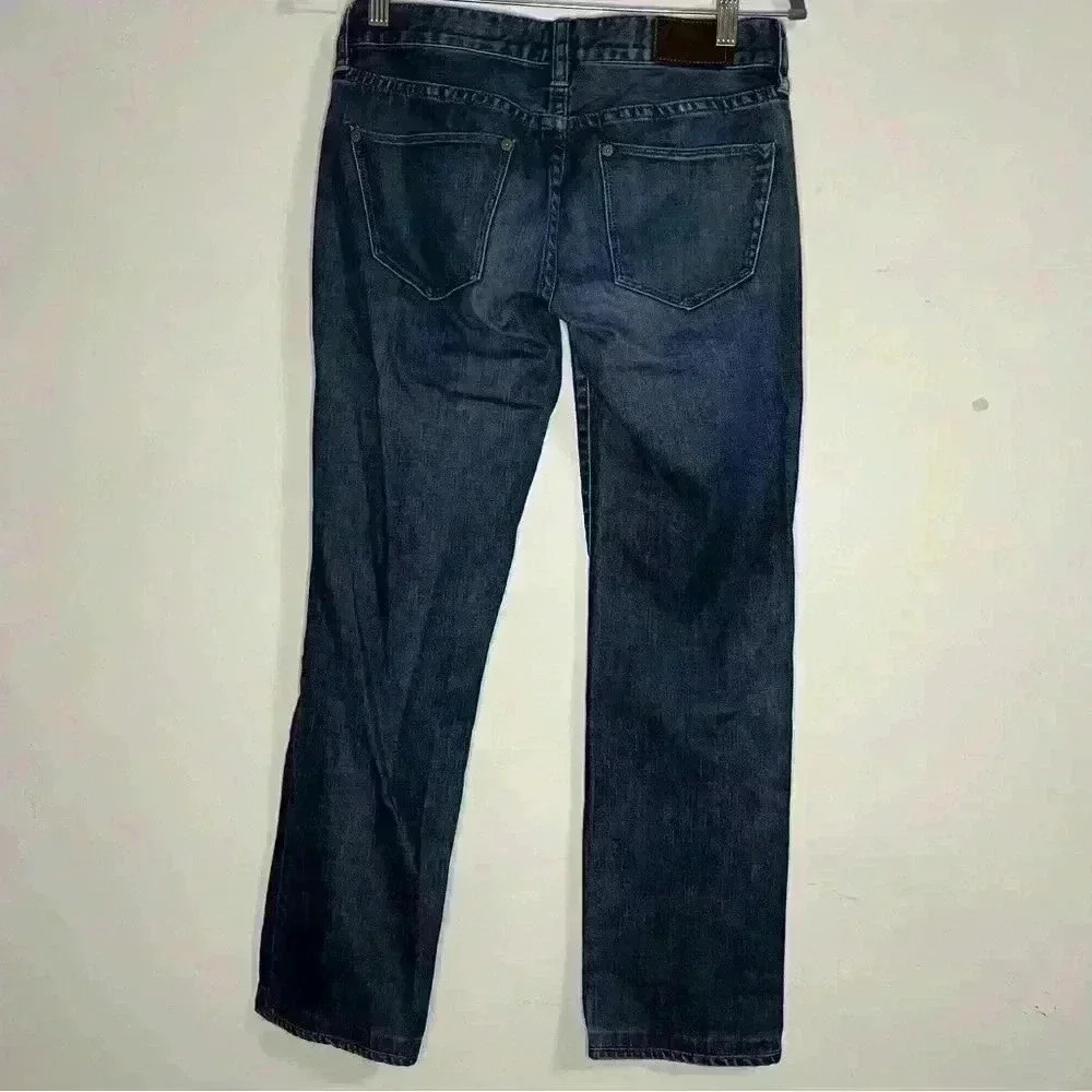 Madewell Rail Straight Jeans Medium Wash Straight Leg Denim Women’s Size 26x32 - Picture 9 of 9